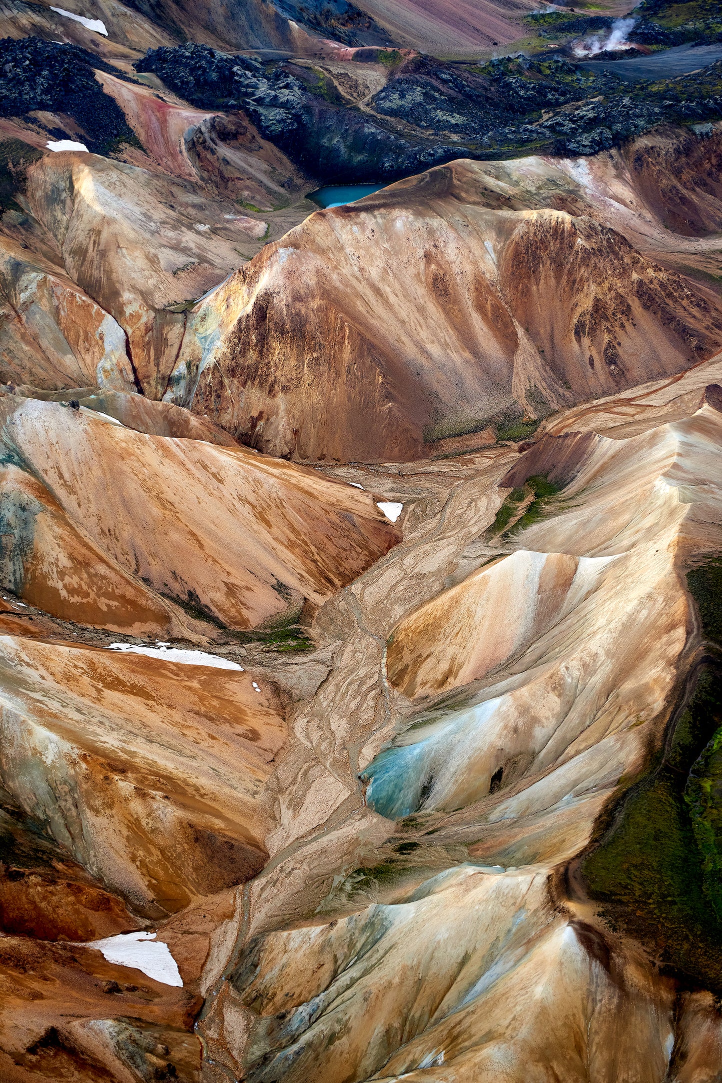Landmannalauger Iceland Abstract III