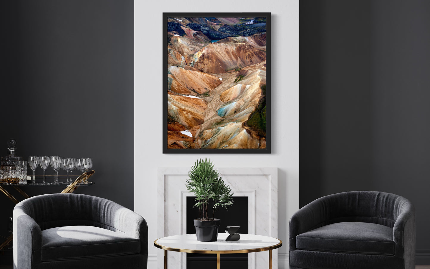 Landmannalauger Iceland Abstract III