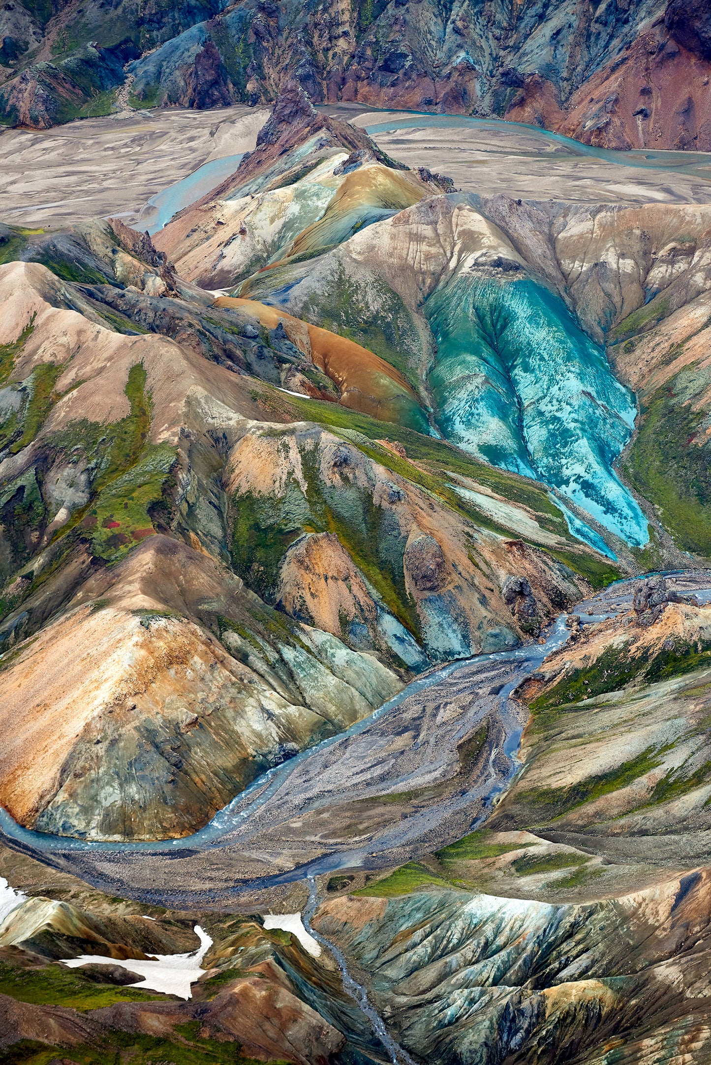 Landmannalauger Iceland Abstract II