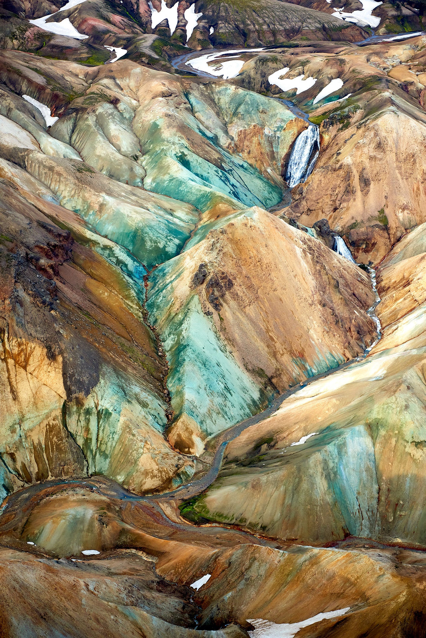 Landmannalauger Iceland Abstract IV