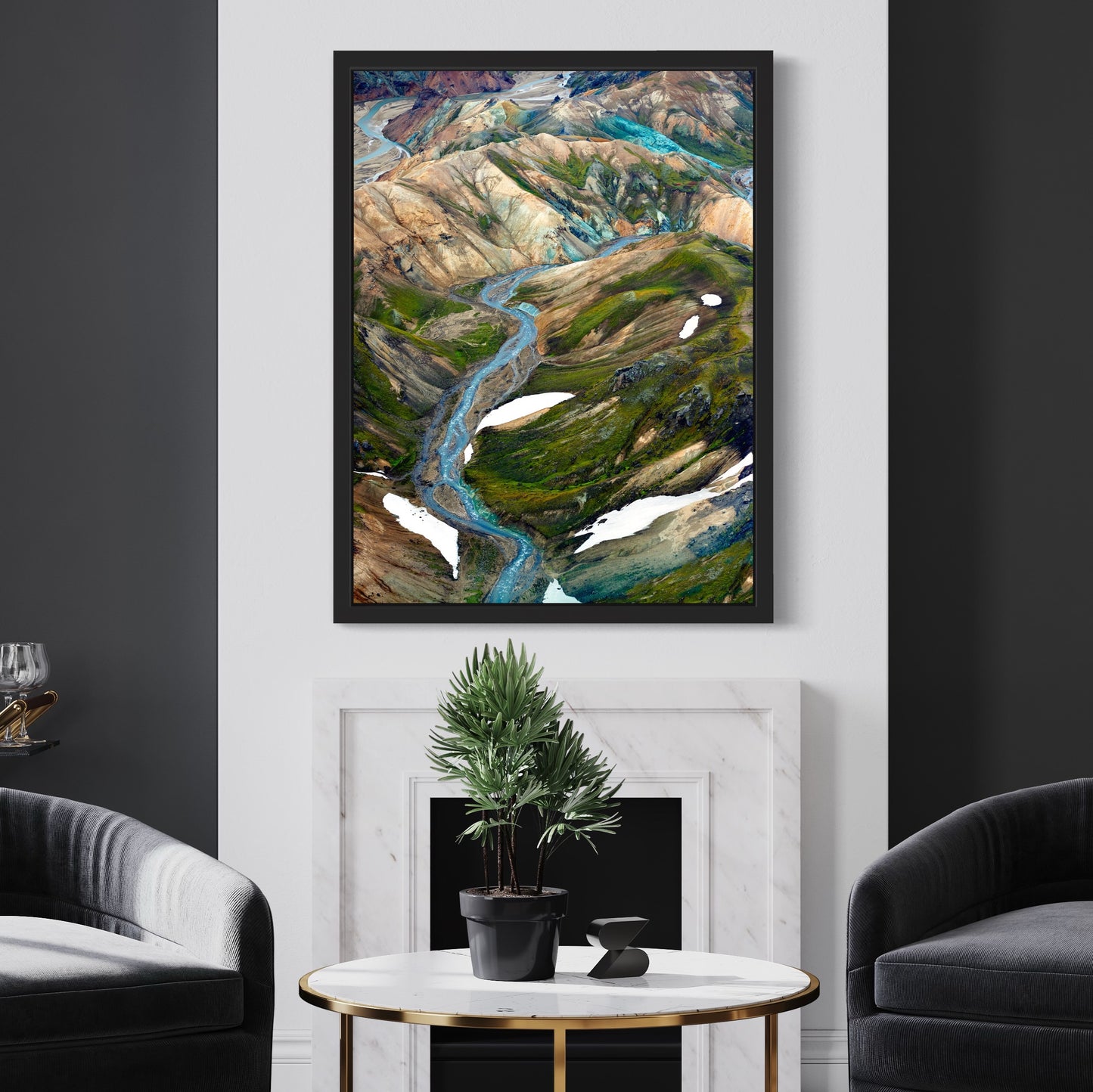 Landmannalauger Iceland Abstract I