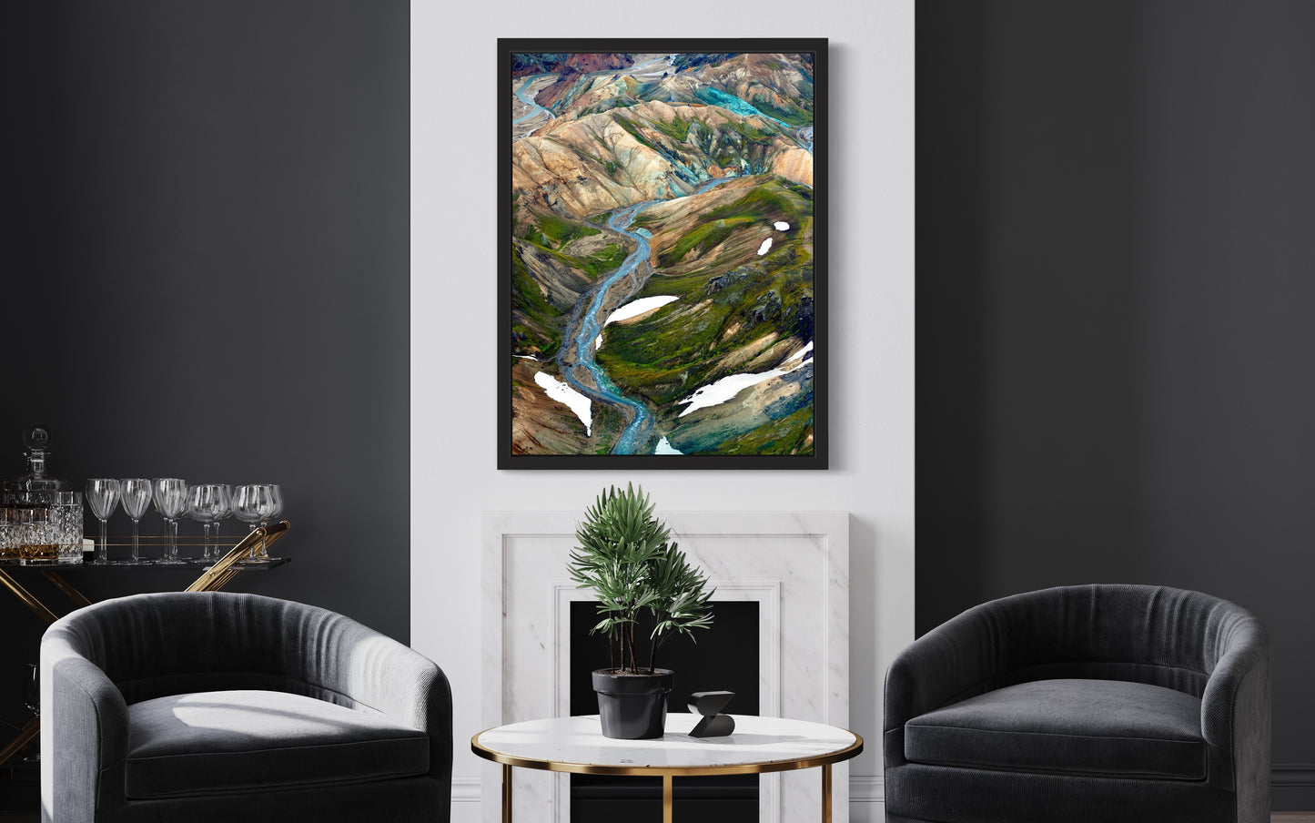Landmannalauger Iceland Abstract I