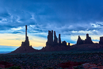 Dawn Over Totem Pole